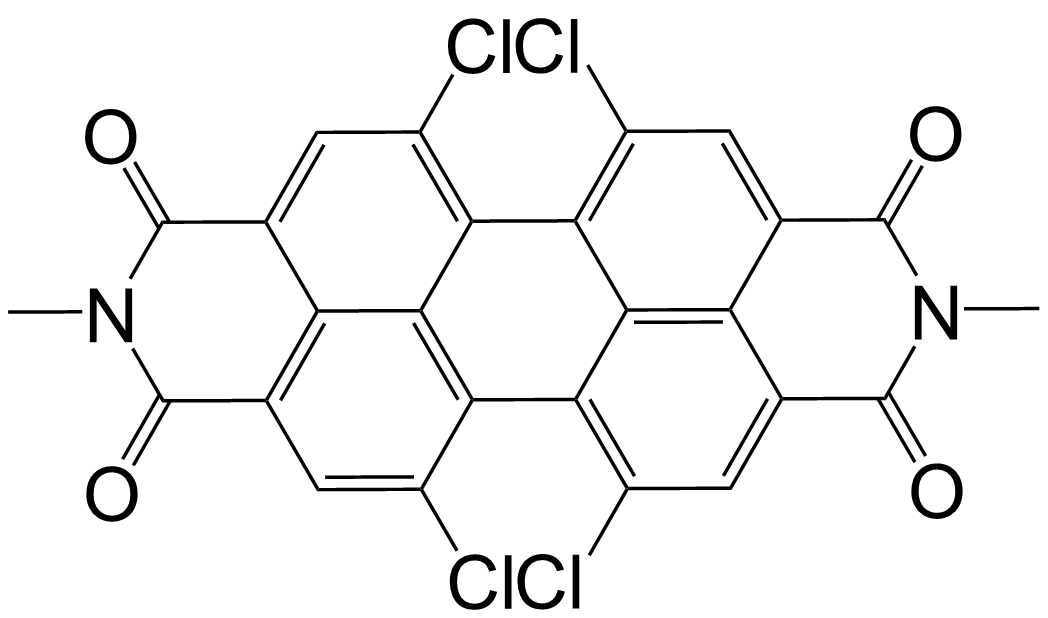 5,6,12,13-四氯-2,9-二甲基蒽[2,1,9-DEF:6,5,10-D'E'F']二异喹啉-1,3,8,10(2H,9H)-四酮/106342-00-1